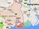 The West Bengal-Bangladesh Border area. [Courtesy of Google Maps]